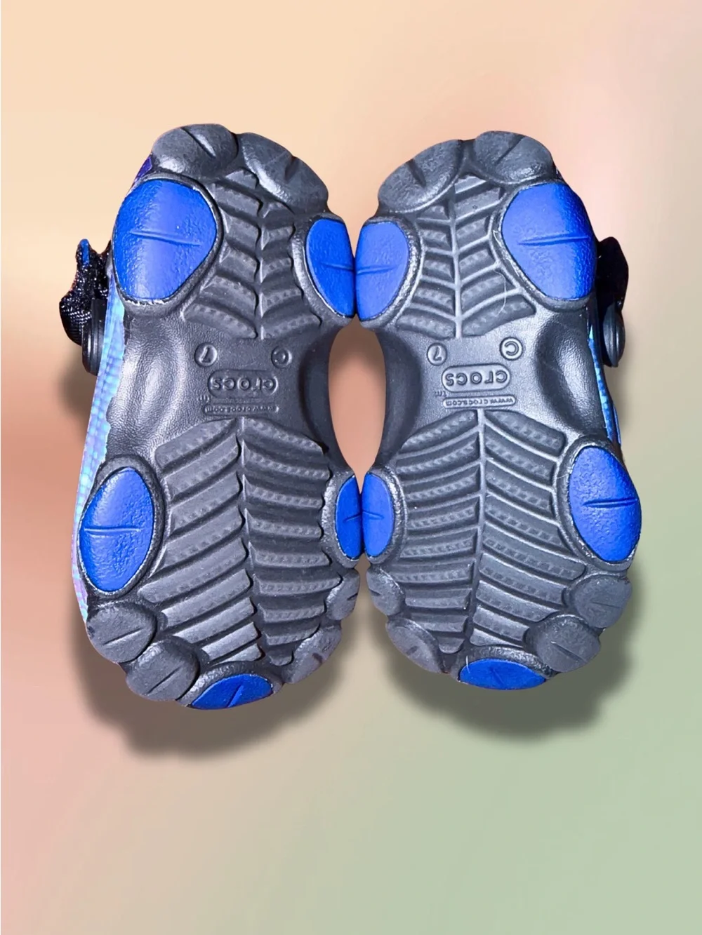 Crocs x Space Jam A New Legacy All-Terrain Clogs Kids C7 Purple Blue